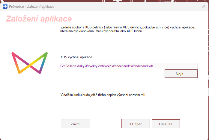 Výchozí xds
